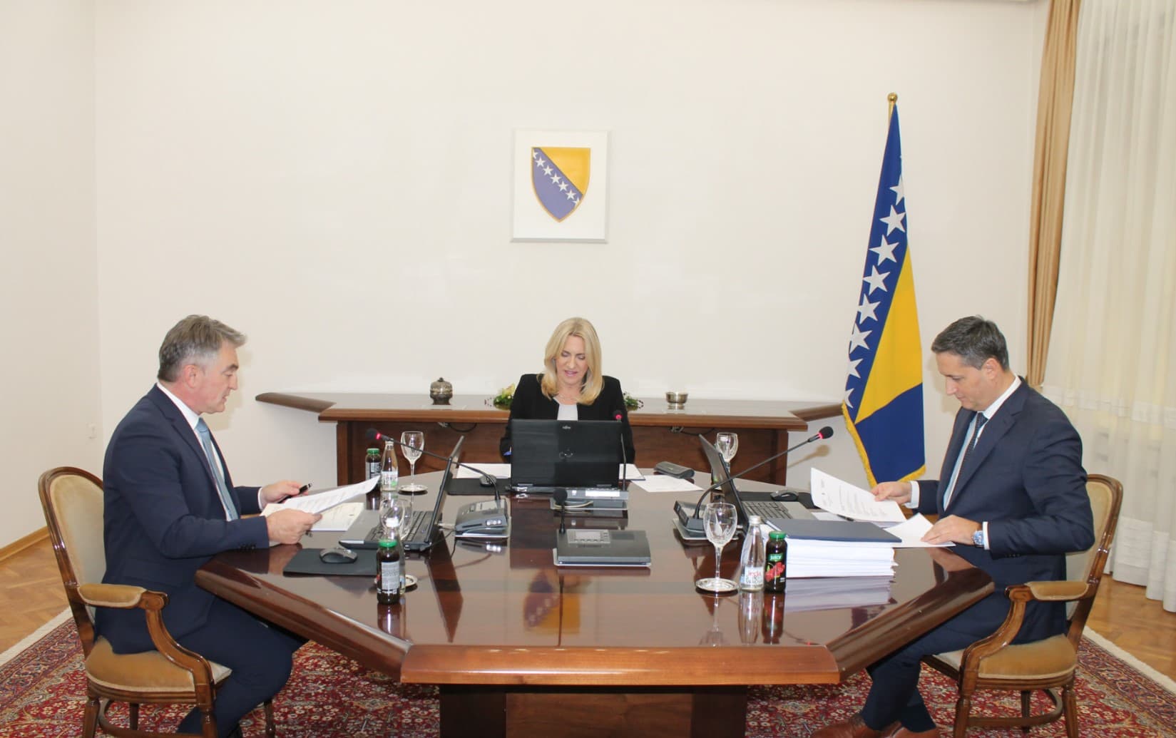 Održana prva sjednica Predsjedništva BiH: Cvijanović će predstavljat BiH na samitu EU - Zapadni Balkan