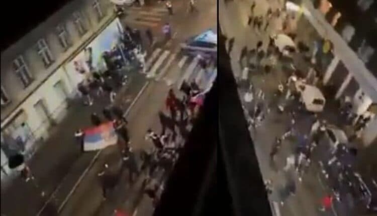 Haos na ulicama Beča, navijači Srbije vrijeđali Albance: "Ubij, zakolji"