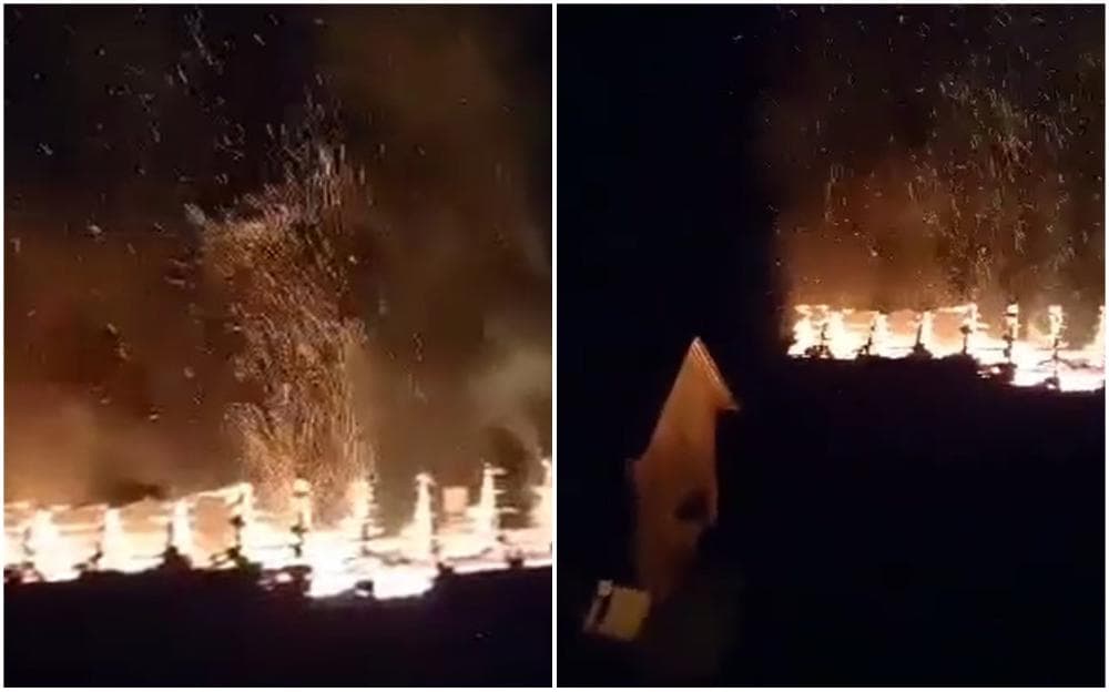 Video / Vatra bukti na kući u Kreševu, krov izgorio u potpunosti