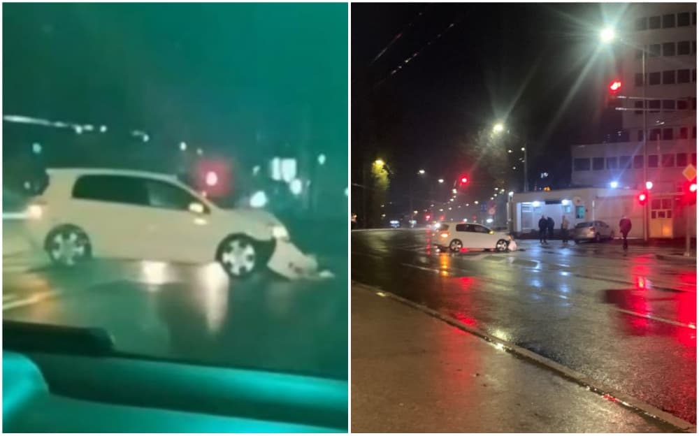 Nova saobraćajna nesreća u Sarajevu: Automobil se nakon sudara zabio u zgradu OHR-a