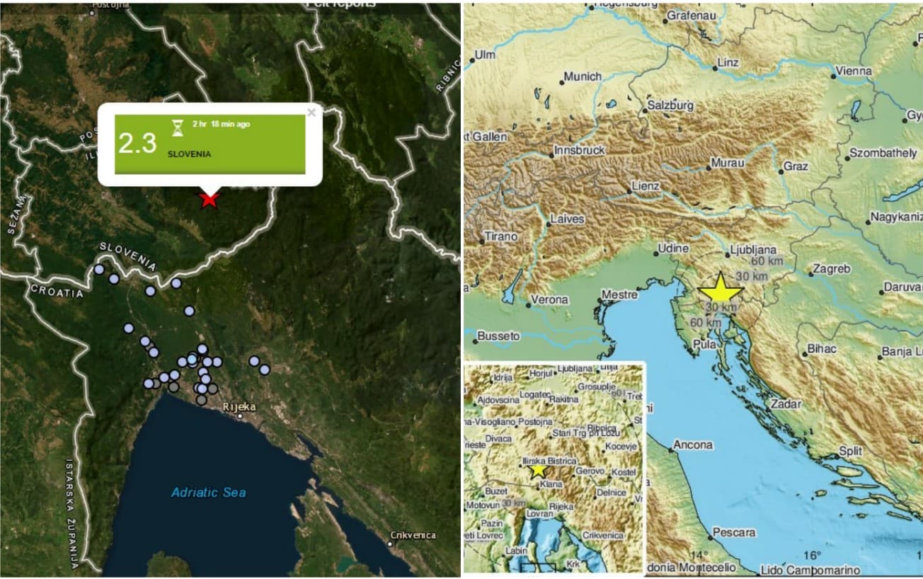 Potres u Sloveniji i Hrvatskoj: "Kao podzemna grmljavina"