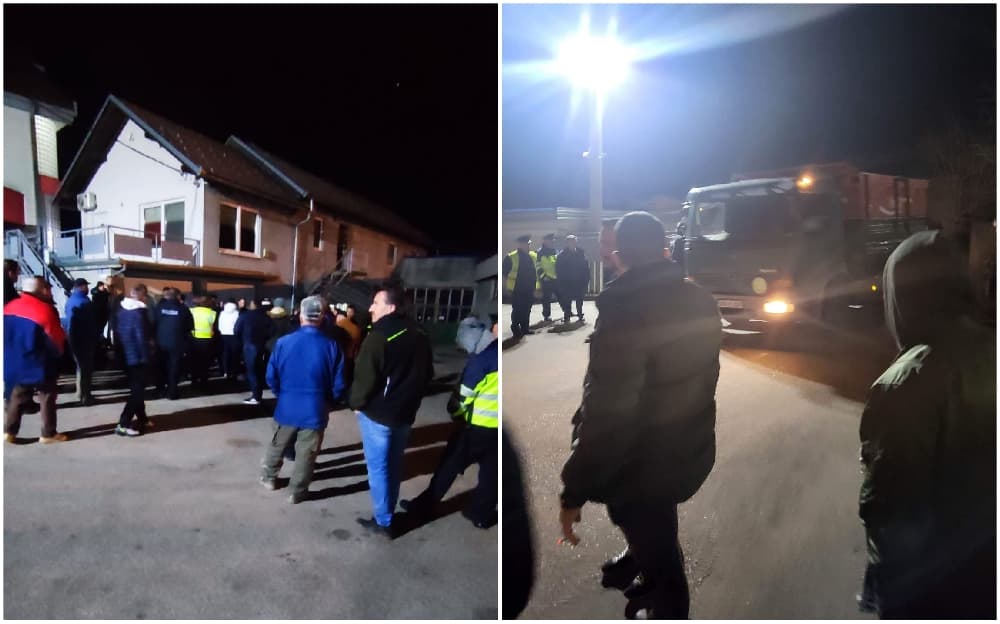 Mještani sela kod Sanskog Mosta ne odustaju u svojoj borbi: Ponovo su na ulici, traže da se ugasi iskop rudnika