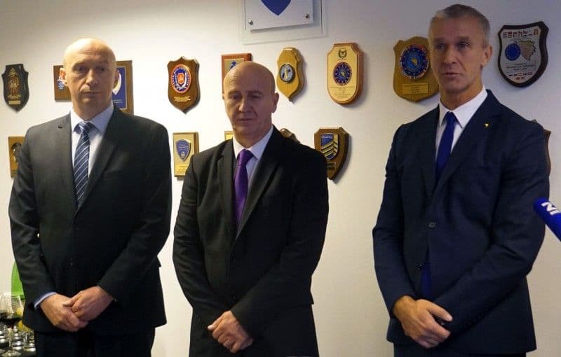 Vilić i zamjenici direktora Bošnjak i Vuković - Avaz