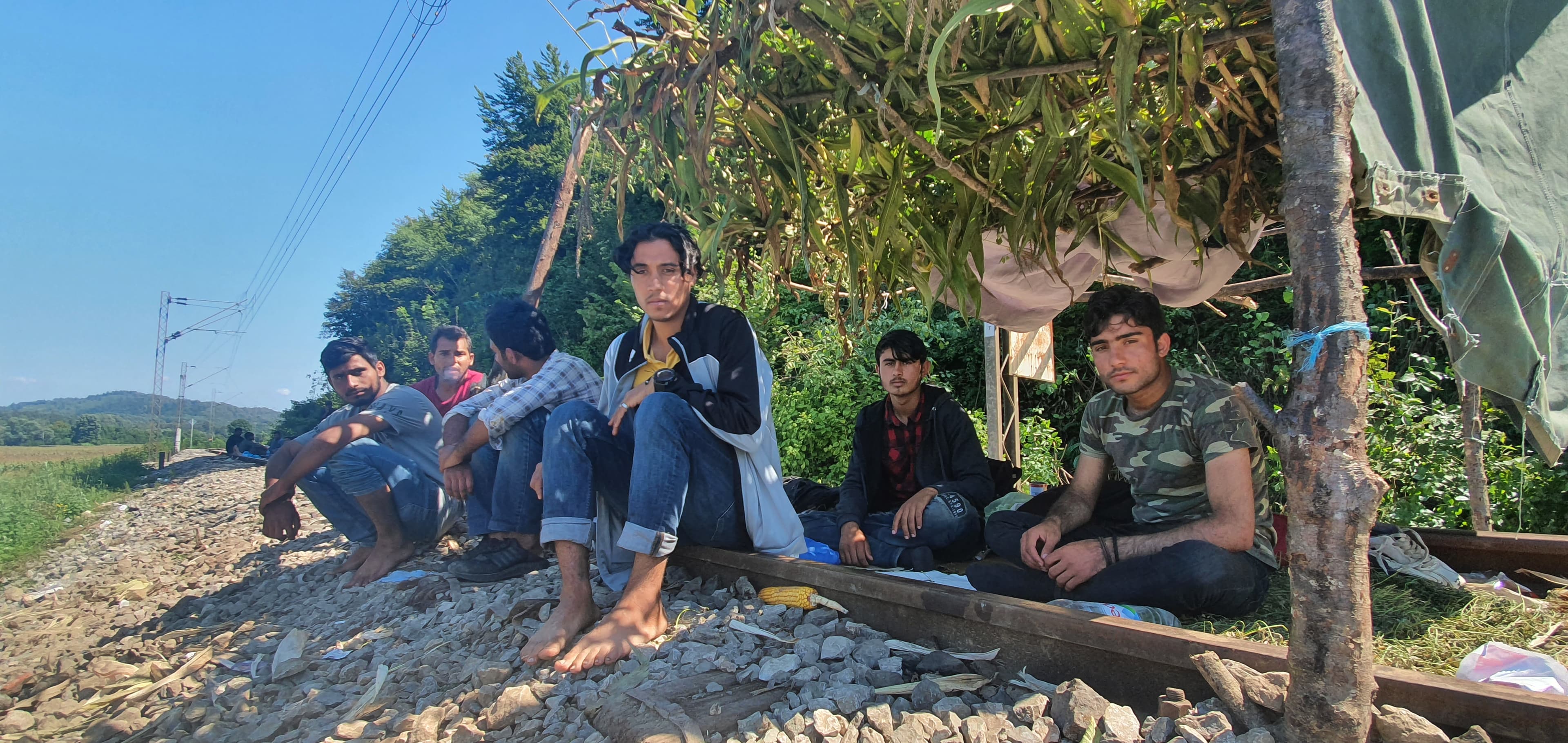 Migranti ukrali jare i ispekli ga na pruzi kod Bosanske Otoke