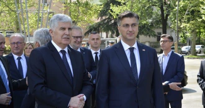 Čović i Plenković - Avaz