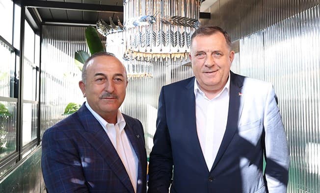 Mevlut Čavušolu i Milorad Dodik - Avaz