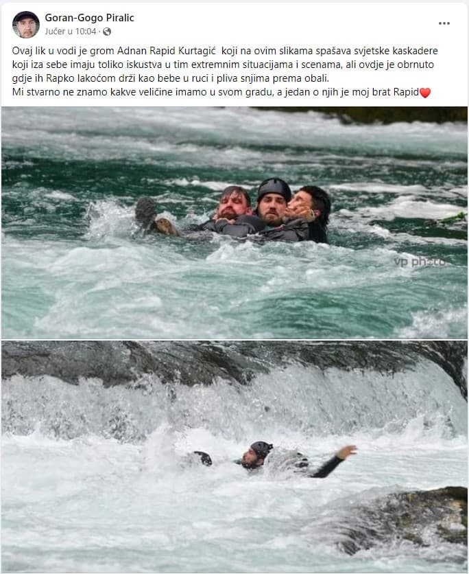 Spašavanje kaskadera - Avaz